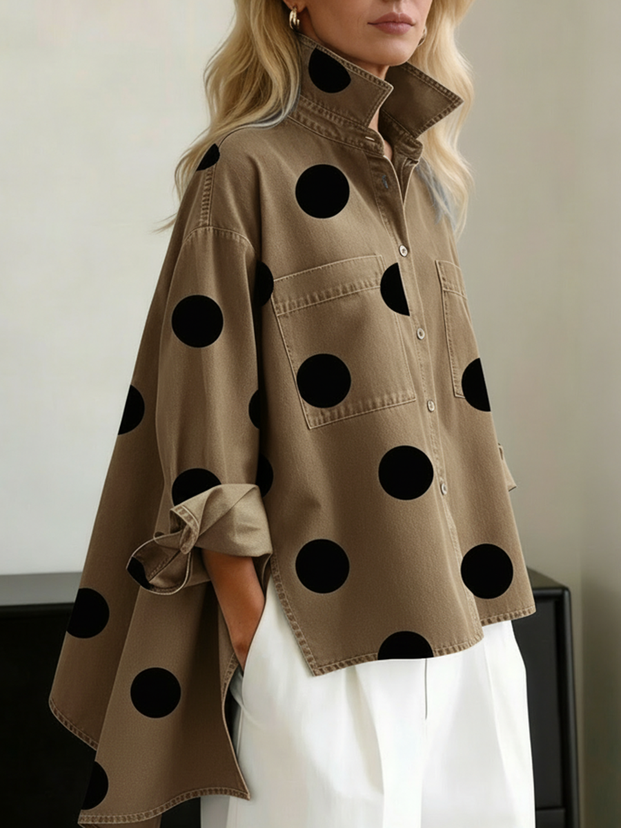 Kelsey - Blouse brodée au toucher doux