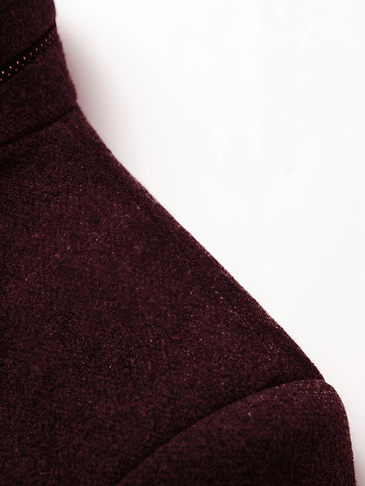 Gael - Veste tailleur à col montant