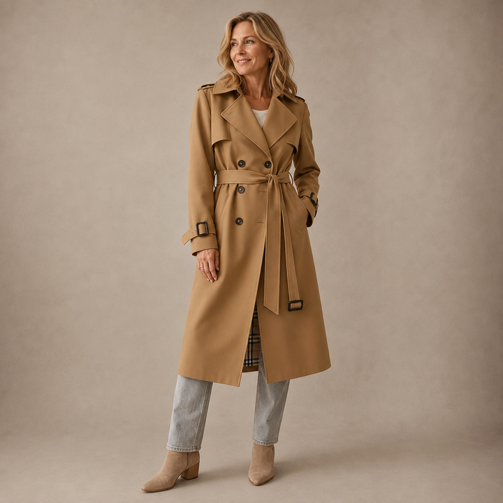 Lila - Trench-coat sur mesure