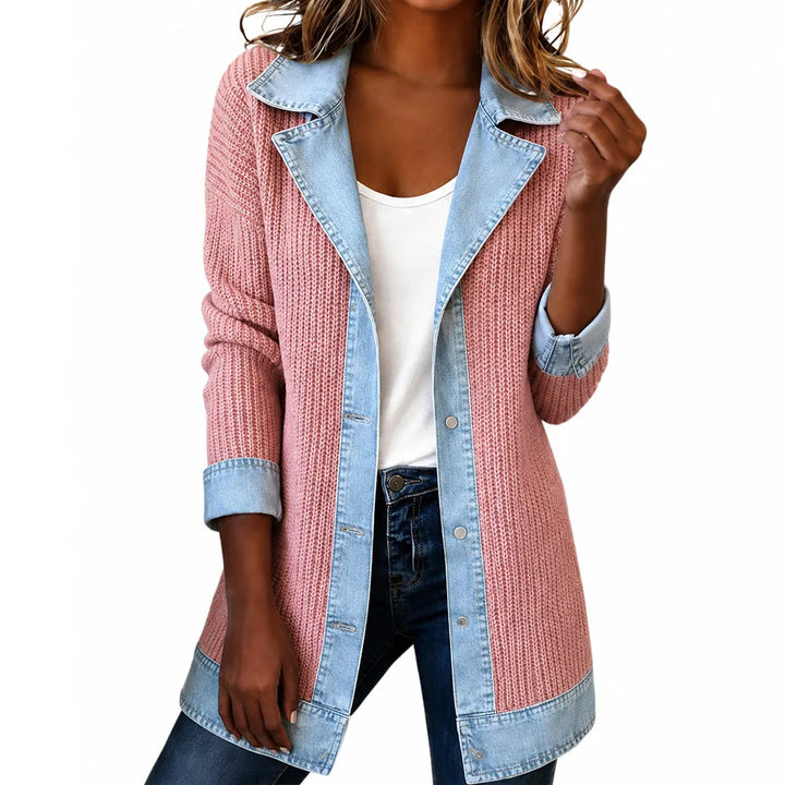 Zyrelle - Cardigan en maille à boutons, coupe décontractée