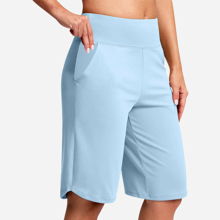 Odeliora - Bermuda taille haute confortable