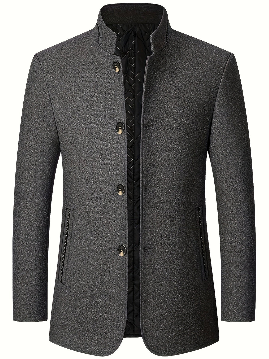 Gael - Veste tailleur à col montant