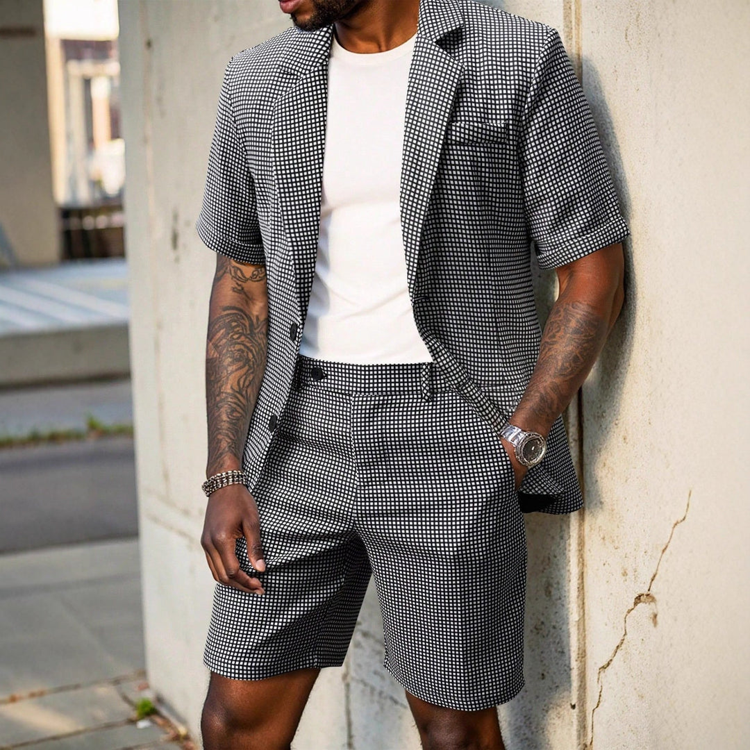 Rufus - Tailleur short à carreaux