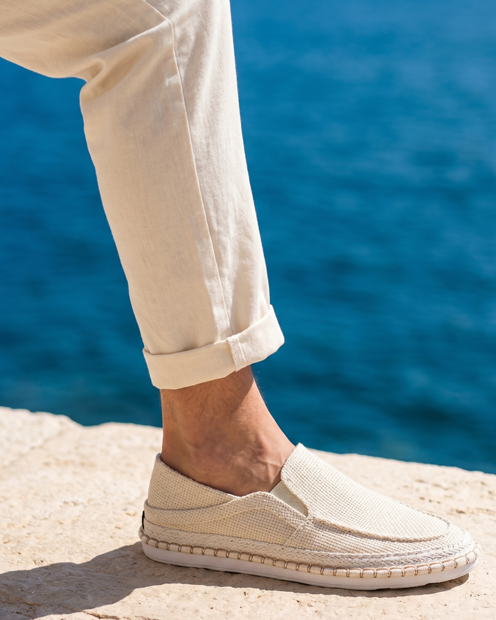 Falkner - Espadrilles à enfiler texturées