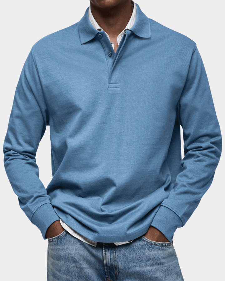 Taevan - Polo en maille texturée
