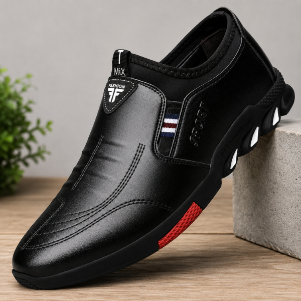 Saevan - Chaussures de ville haut de gamme légères et antidérapantes