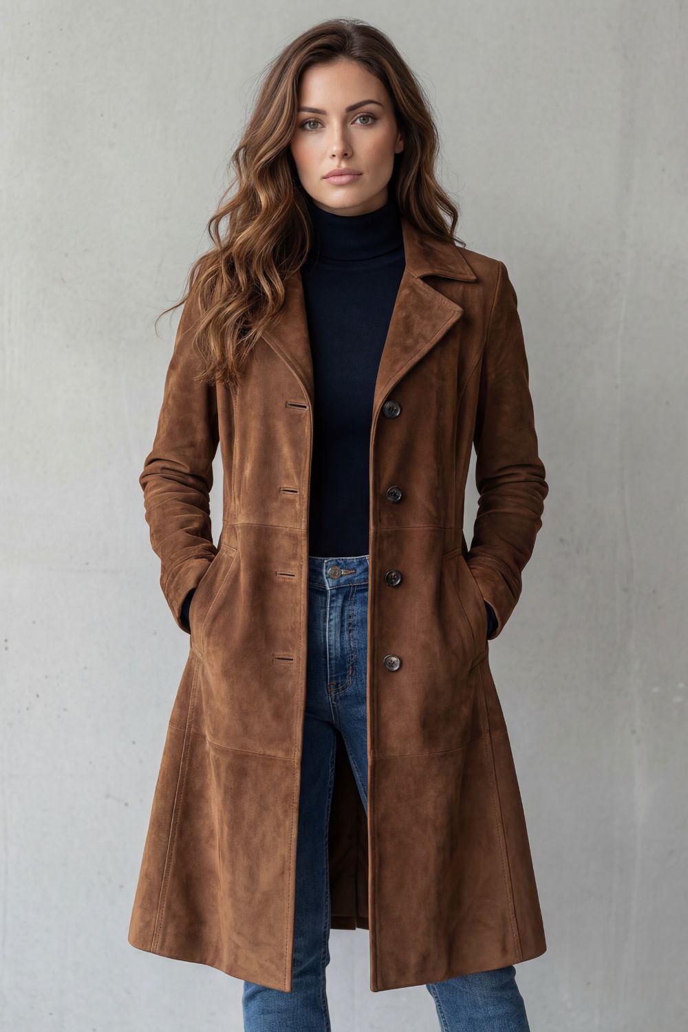 Wenda - Manteau long sur-mesure