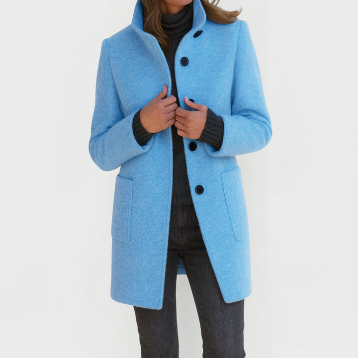 Elanique - Manteau ajusté au toucher doux