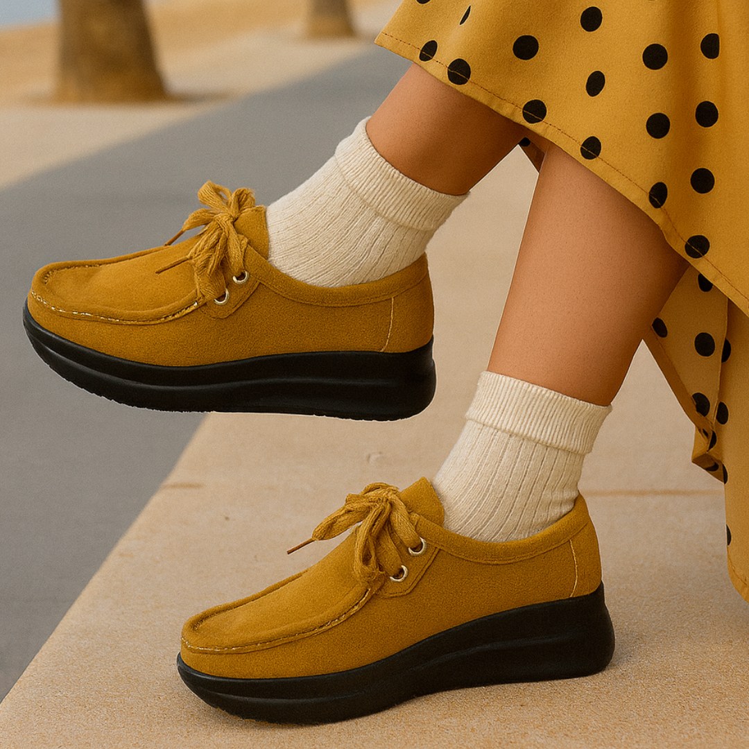 Amorelle - Chaussure de confort orthopédique rembourrée