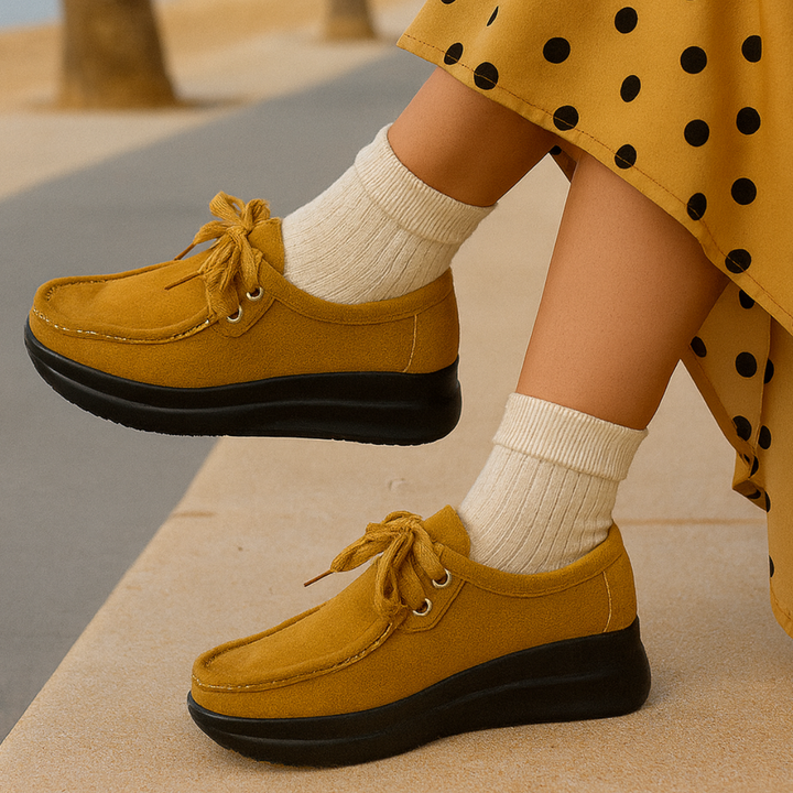 Amorelle - Chaussure de confort orthopédique rembourrée