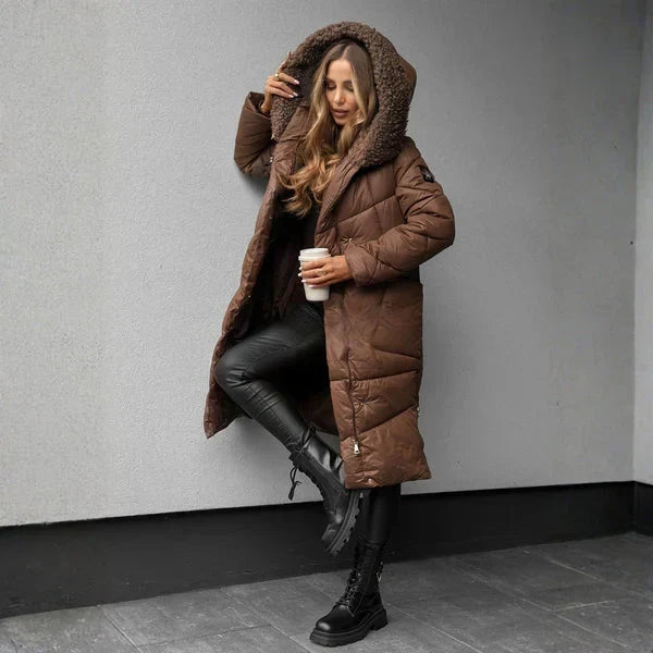Norelline - Manteau matelassé à capuche