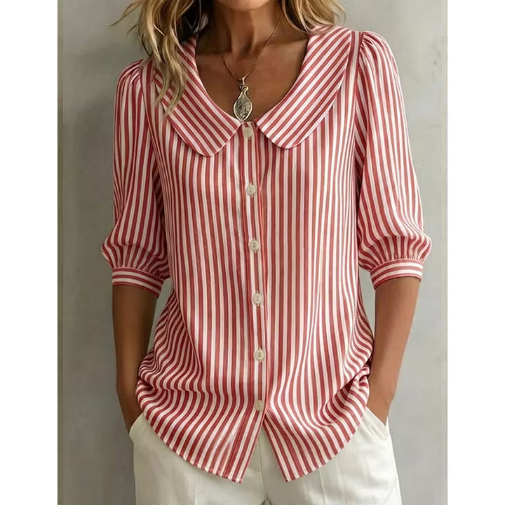 Caitlin - Chemise en lin respirante