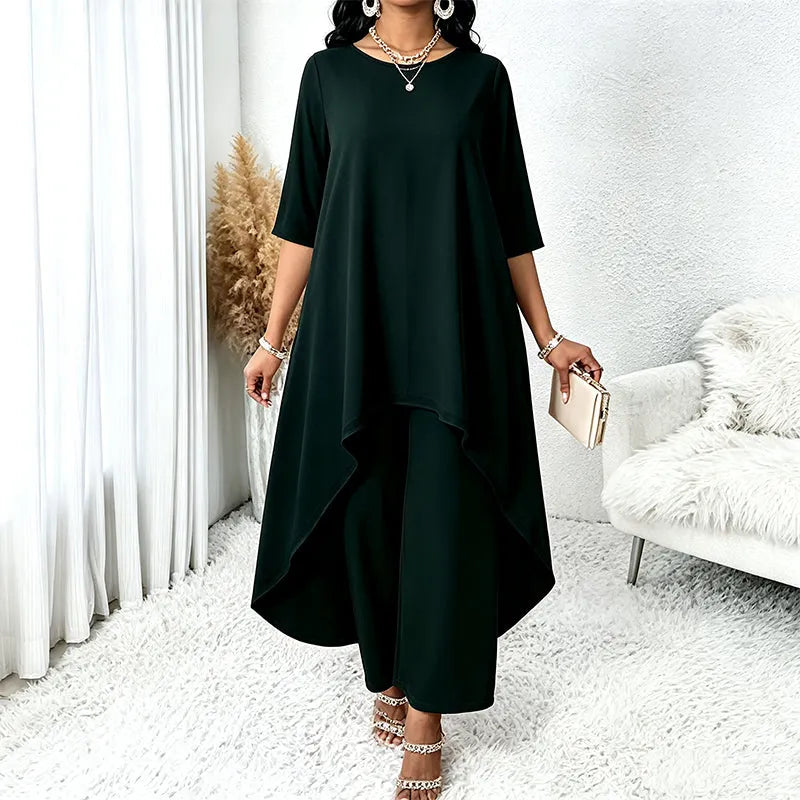 Laurivelle - Robe longue grande taille au toucher doux