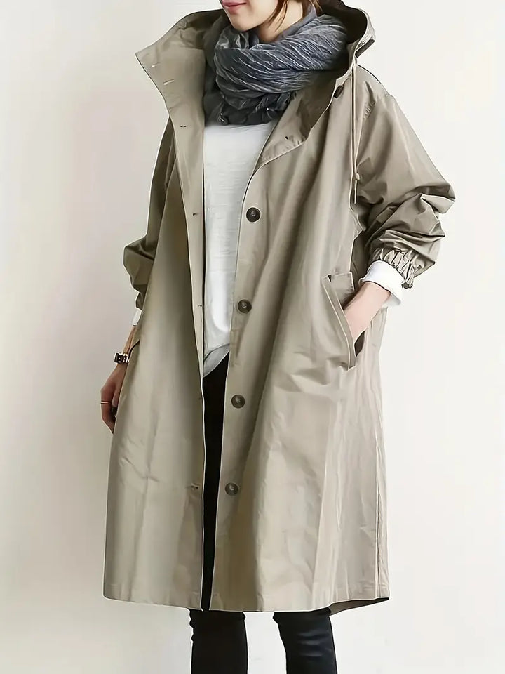 Lyonesse - Trench-coat oversize déperlant