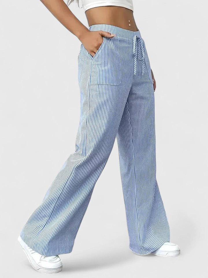 Chelsea - Pantalon à taille coulissée au toucher doux