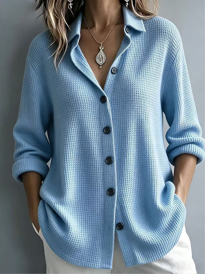 Imelda - Blouse à manches longues au toucher doux