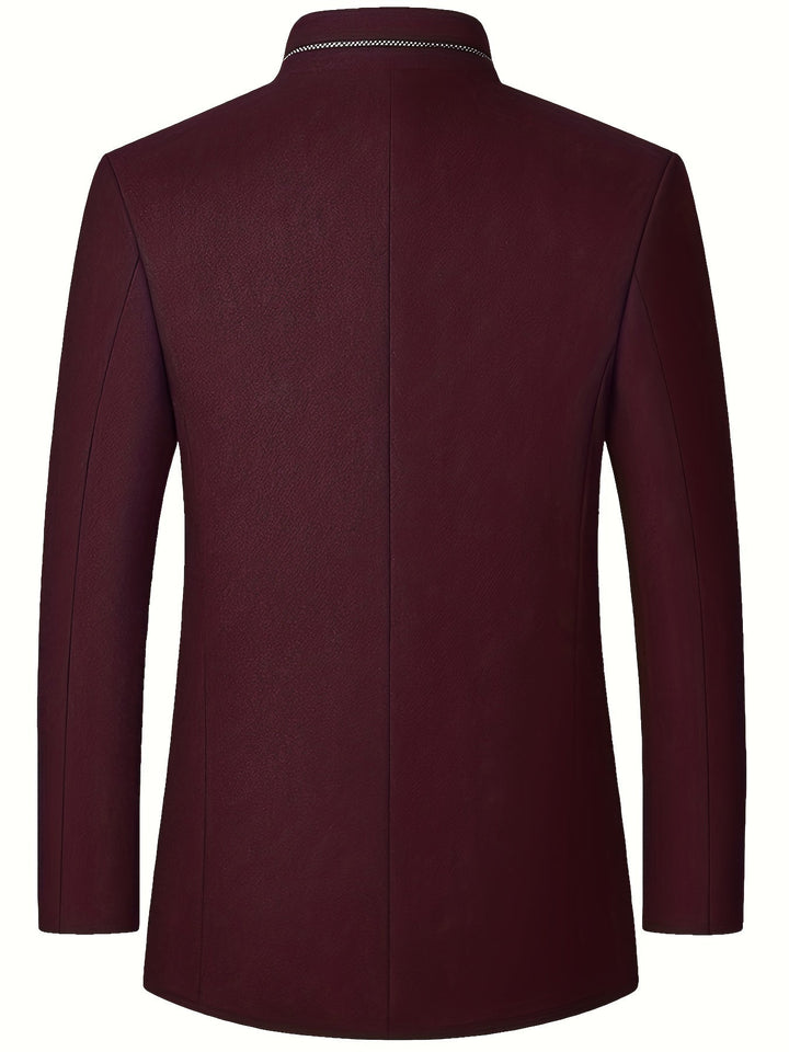 Gael - Veste tailleur à col montant
