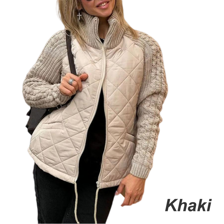 Corisanna - Gilet zippé en maille chaude