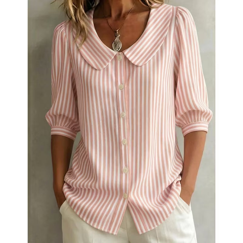 Caitlin - Chemise en lin respirante