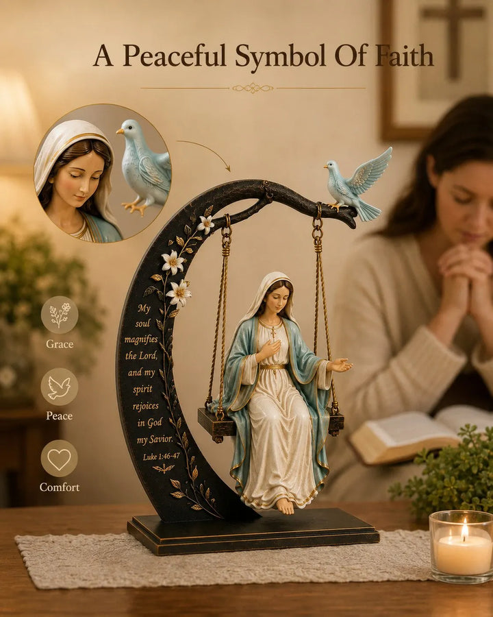 Calienne - Statuette de table Notre-Dame Swing