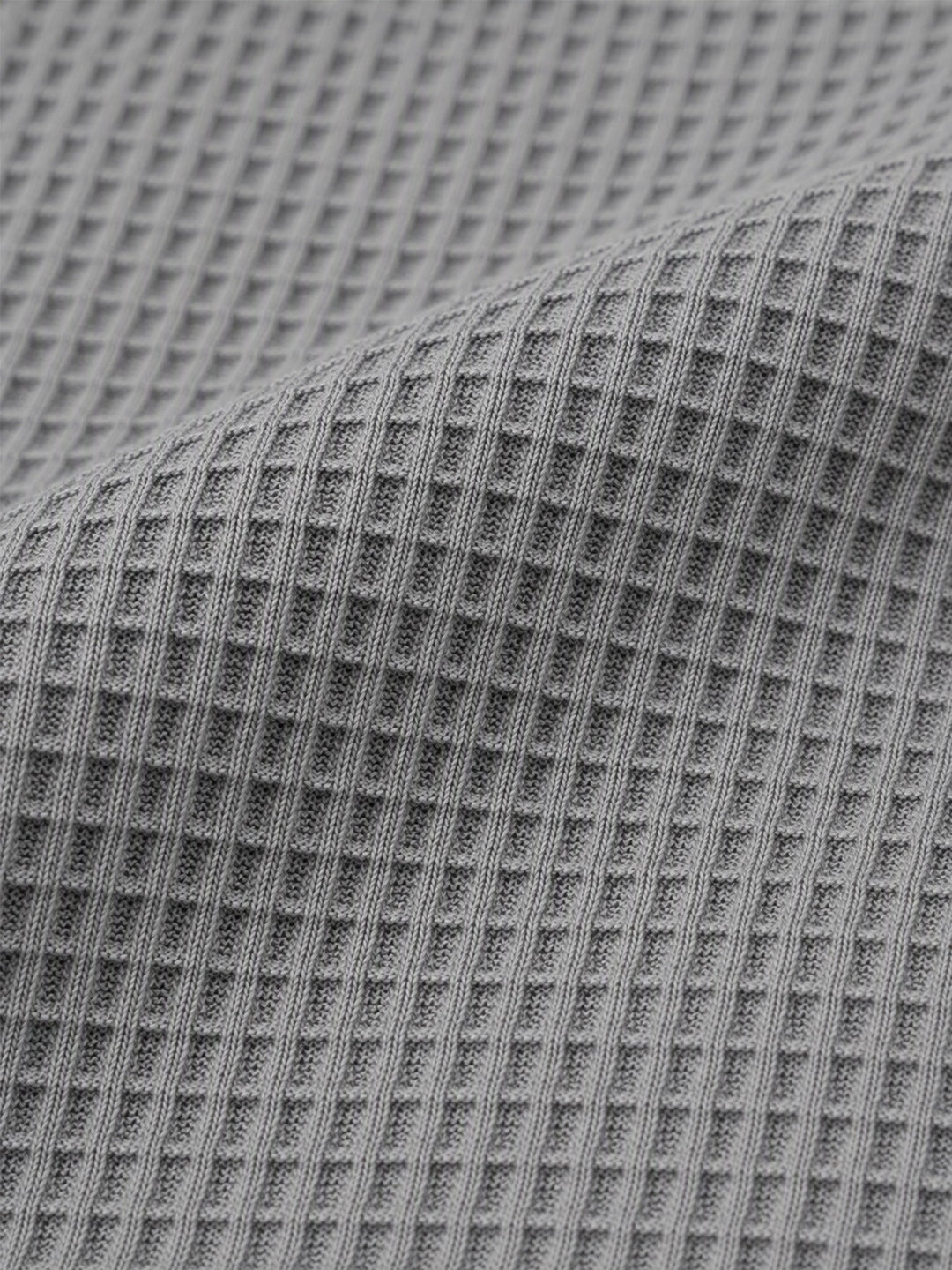 Oswald - T-shirt à manches longues en maille gaufrée