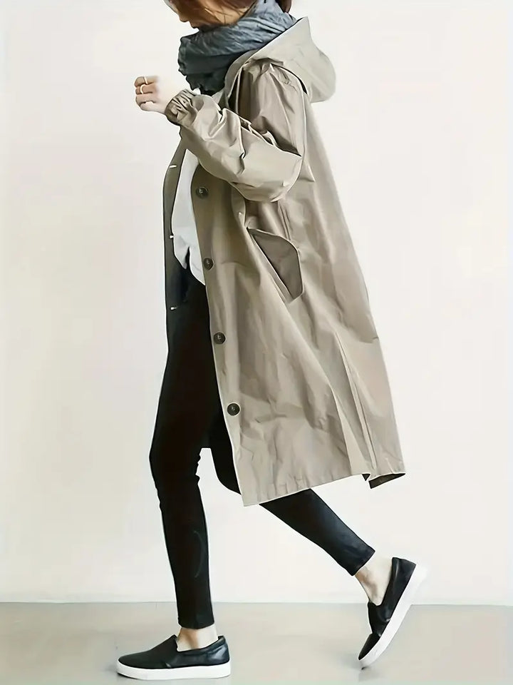 Lyonesse - Trench-coat oversize déperlant
