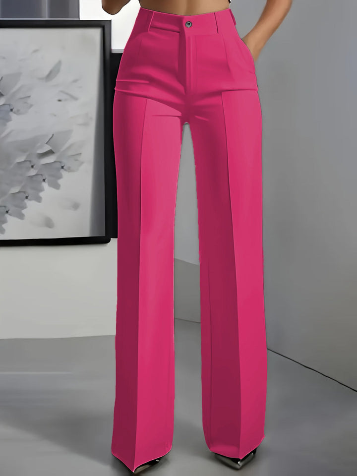 Adorisse - Pantalon taille haute à jambes larges sur-mesure
