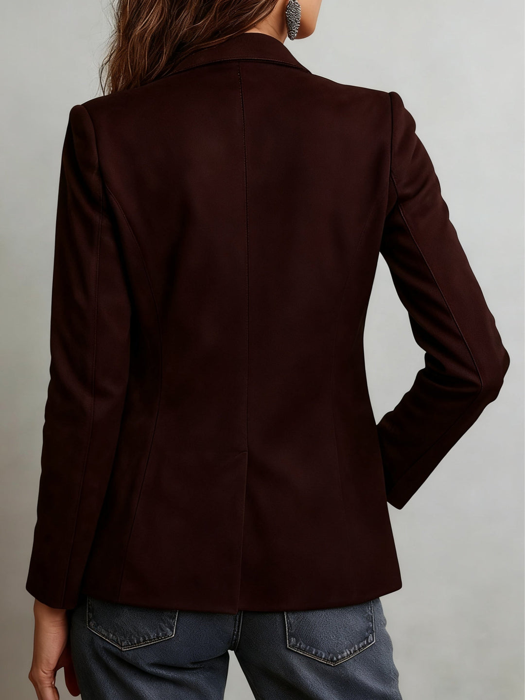 Mirevalle - Blazer sur-mesure en suède vintage