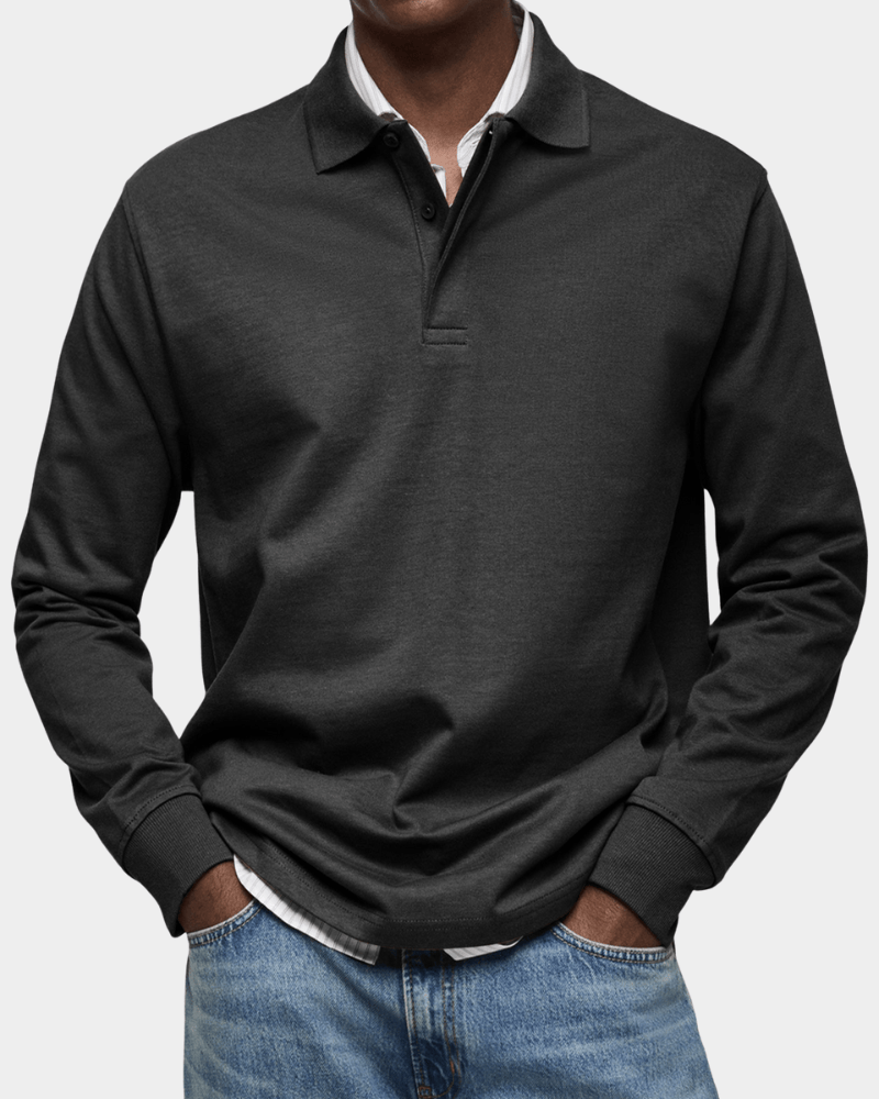 Taevan - Polo en maille texturée