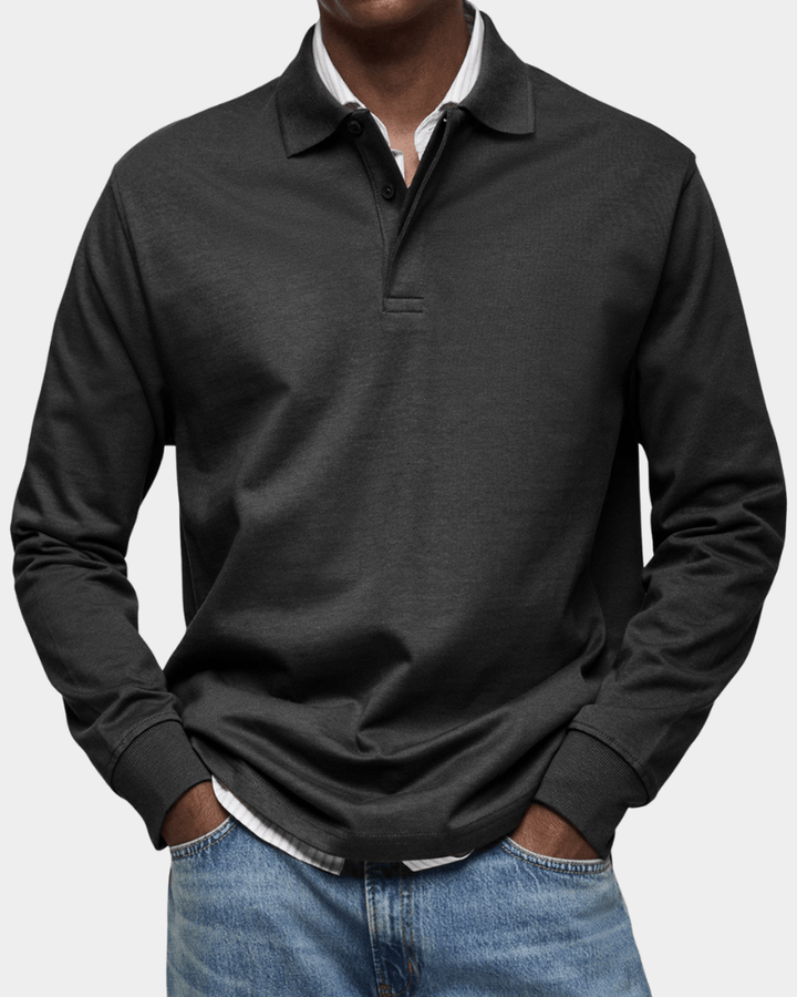 Taevan - Polo en maille texturée