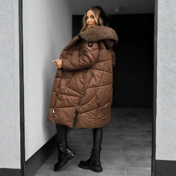Norelline - Manteau matelassé à capuche
