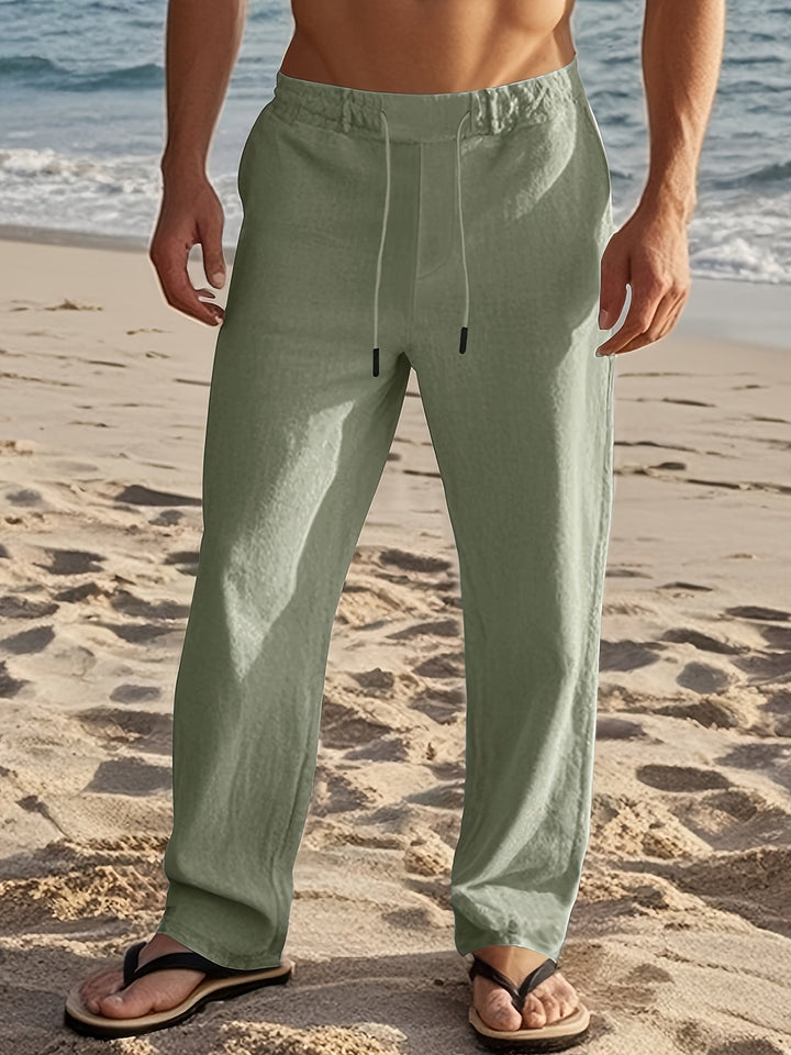 Wilfred - Pantalon en lin coupe décontractée