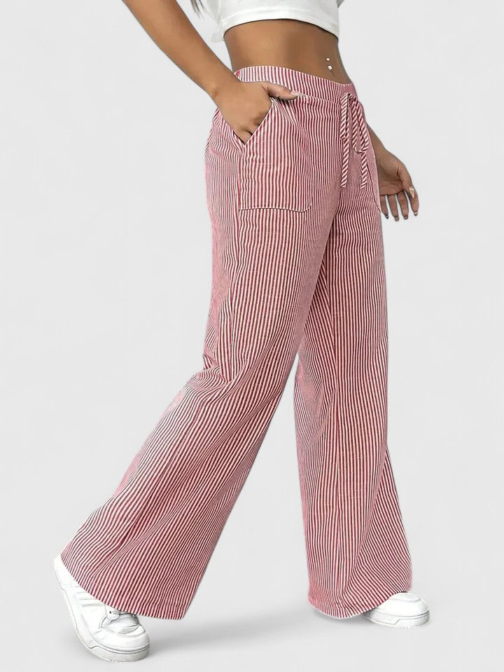 Chelsea - Pantalon à taille coulissée au toucher doux