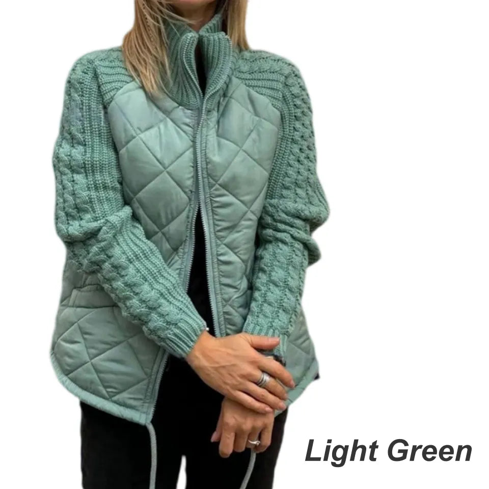 Corisanna - Gilet zippé en maille chaude