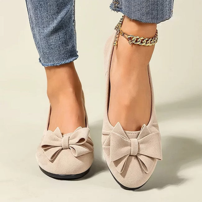 Disa - Ballerines confortables à nœud