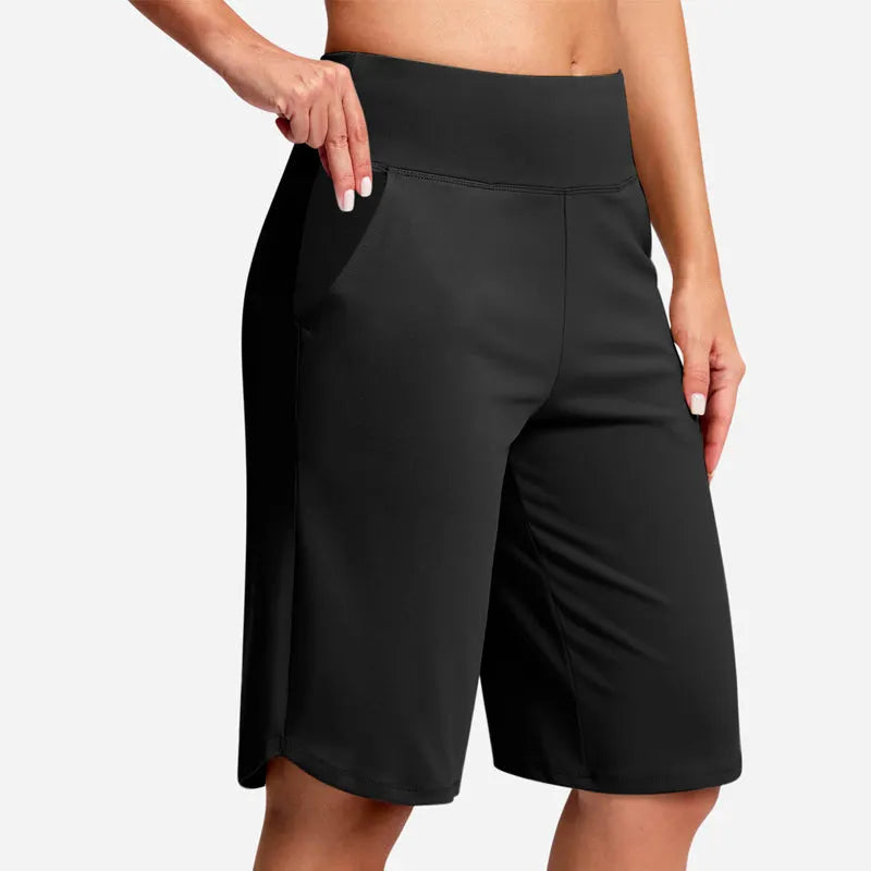 Odeliora - Bermuda taille haute confortable