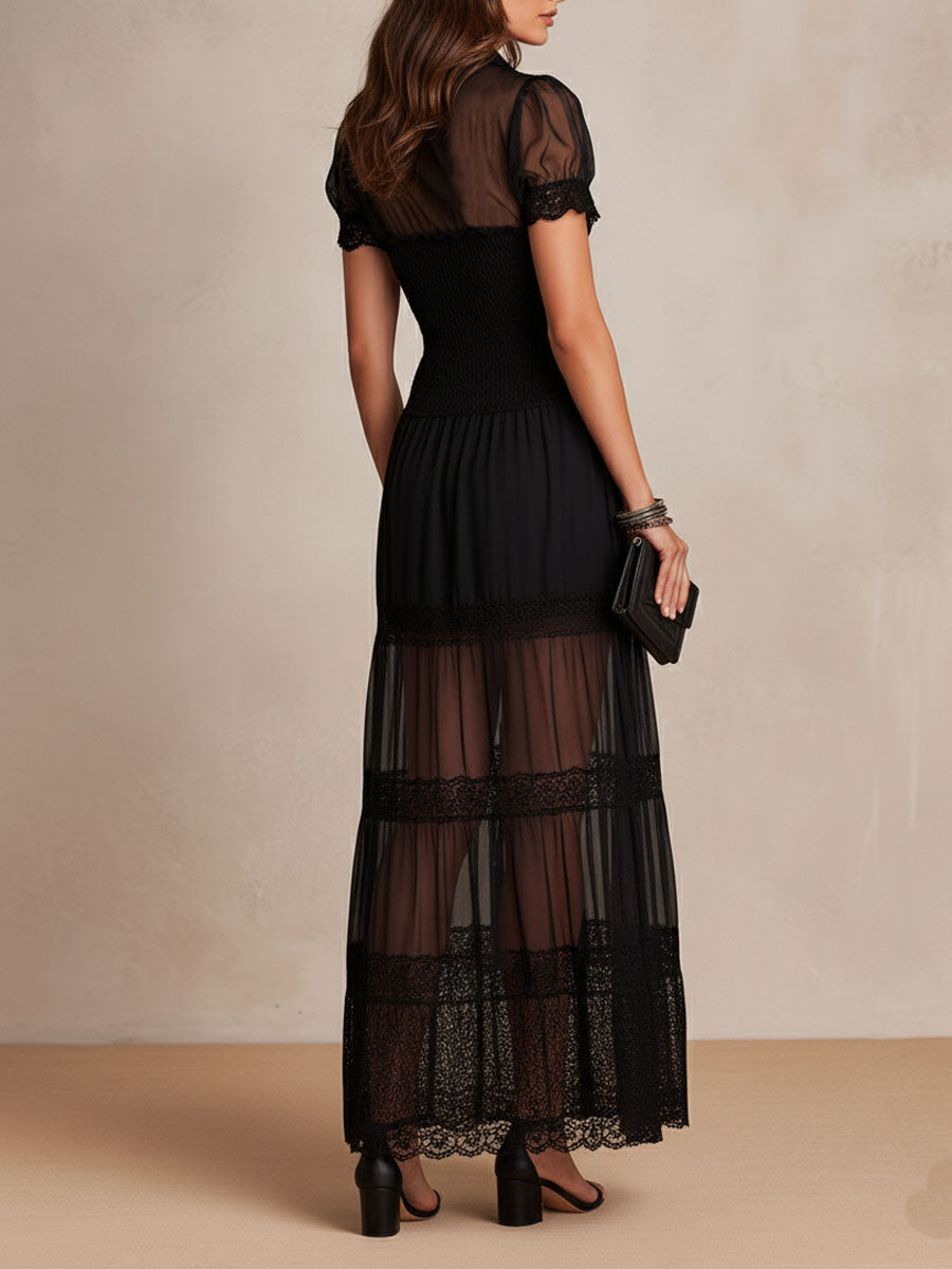 Talliora - Robe longue bohème douce au toucher