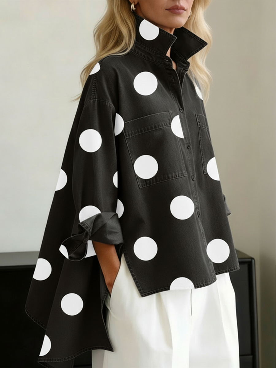 Kelsey - Blouse brodée au toucher doux