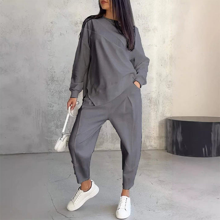Eulavie - Ensemble homewear oversize au toucher doux