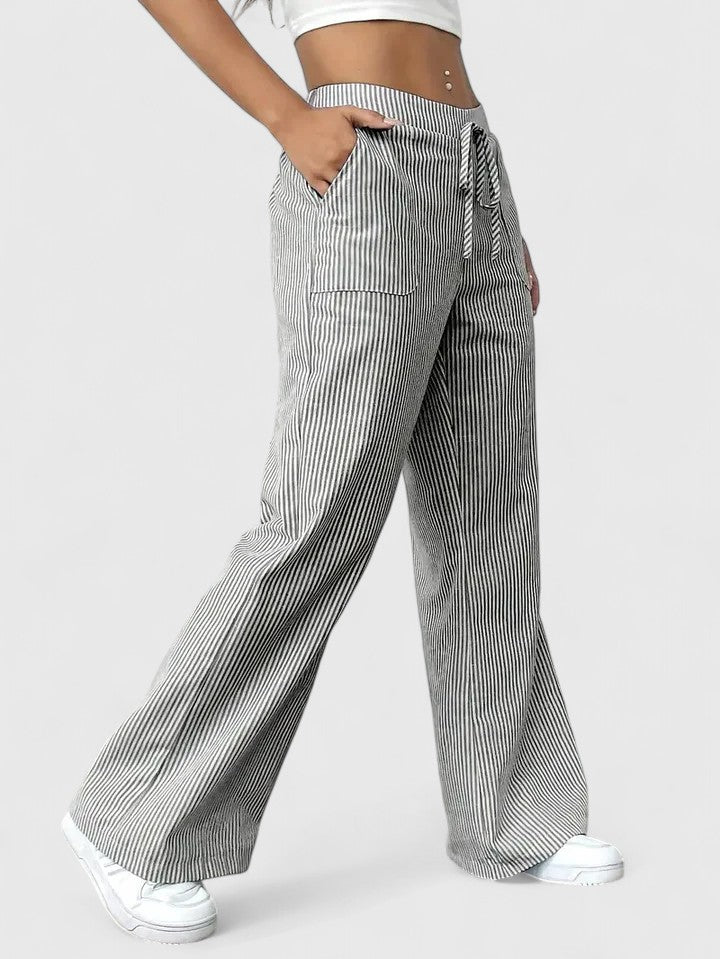 Chelsea - Pantalon à taille coulissée au toucher doux
