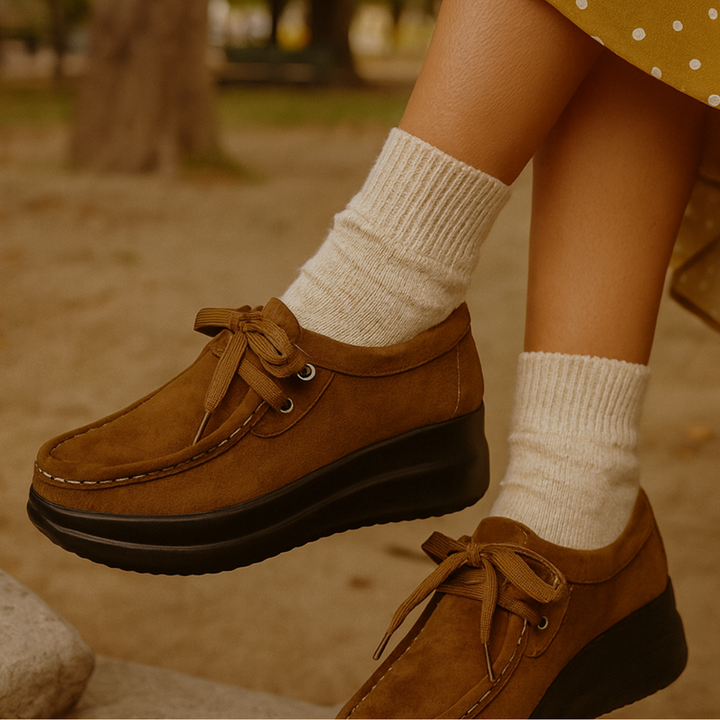 Amorelle - Chaussure de confort orthopédique rembourrée