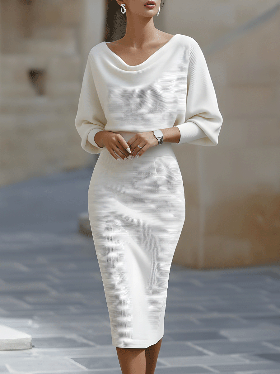 Bellisara - Robe midi drapée