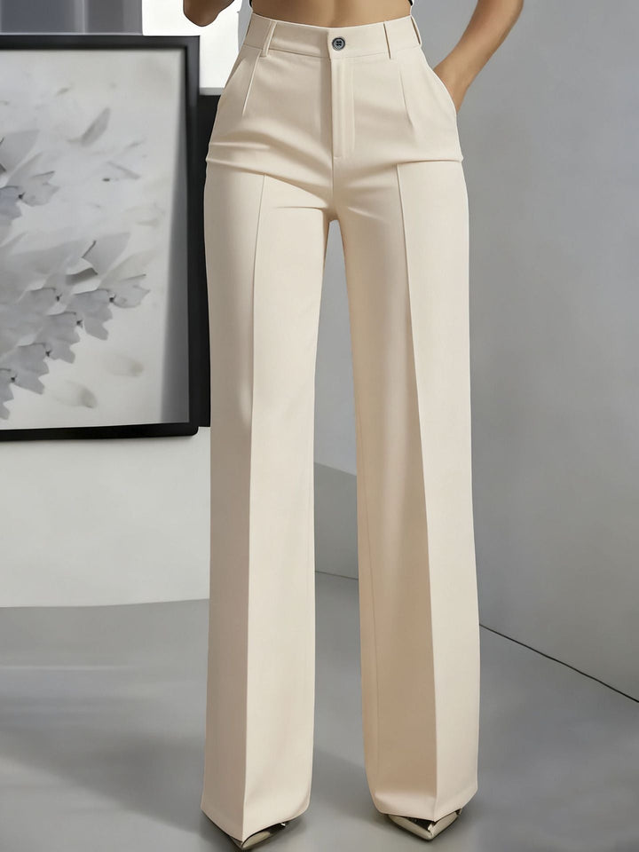 Adorisse - Pantalon taille haute à jambes larges sur-mesure
