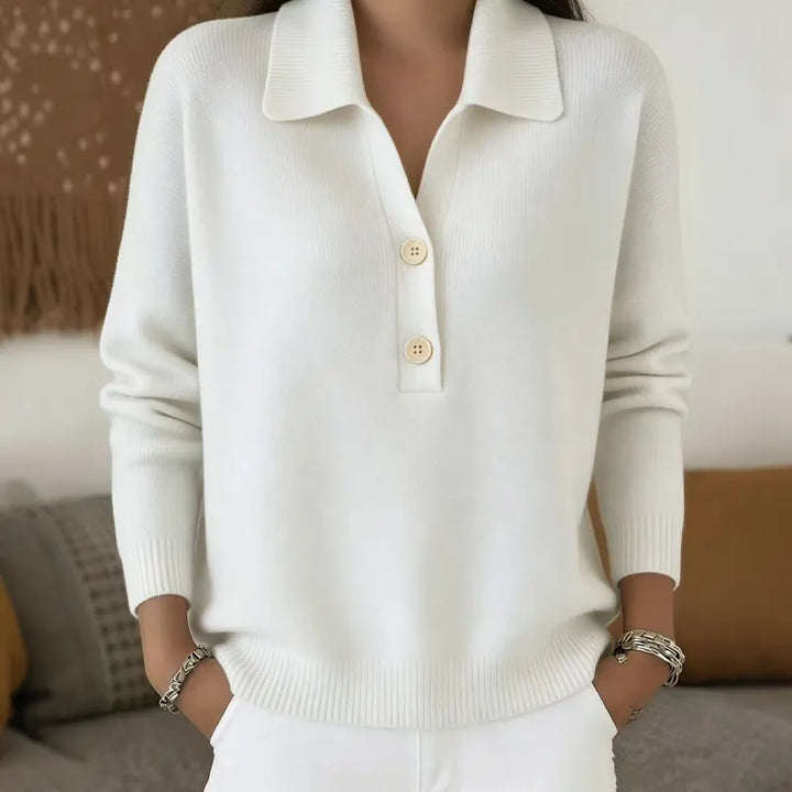 Belisara - Pull col V doux au toucher