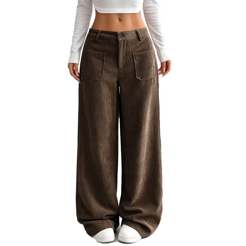 Eithne - Pantalon large au toucher doux