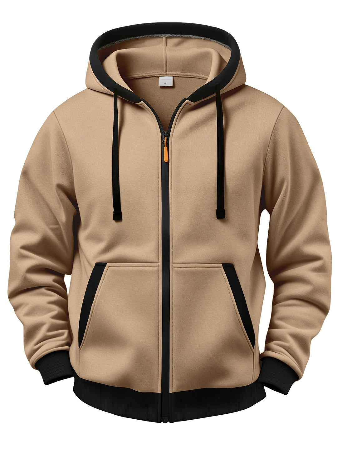 Brenner - Veste à capuche zippée au toucher doux
