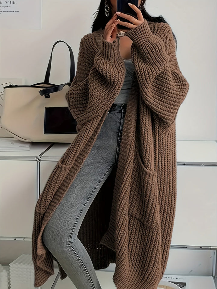 Rosalienne - Cardigan long doux au toucher