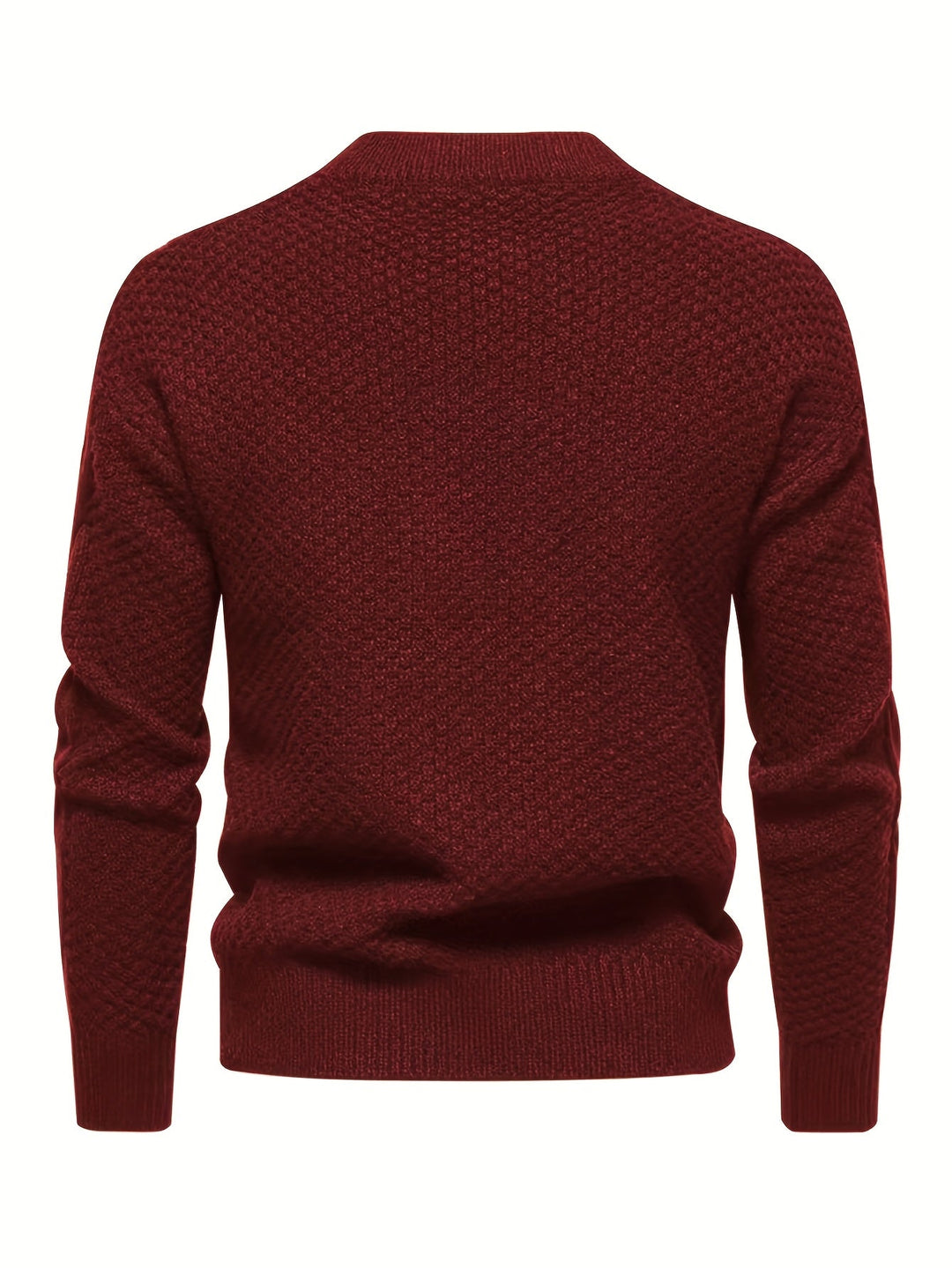 Kael - Pull en maille torsadée à col montant