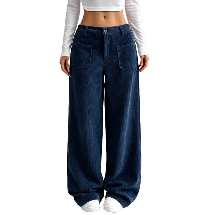 Eithne - Pantalon large au toucher doux