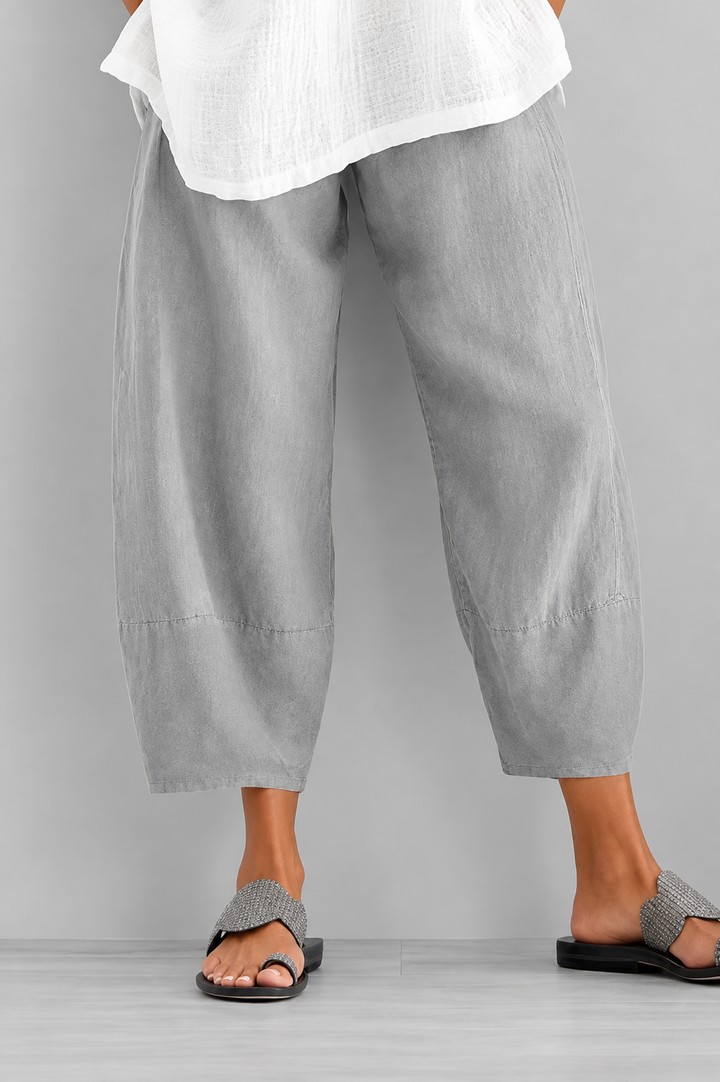 Eulorine - Pantalon large au toucher doux